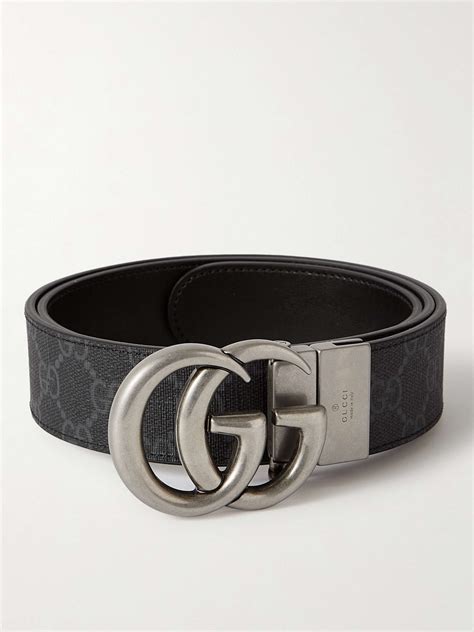 gucci gg marmont leather-trimmed printed coated-canvas belt.|Gucci Marmont belt size guide.